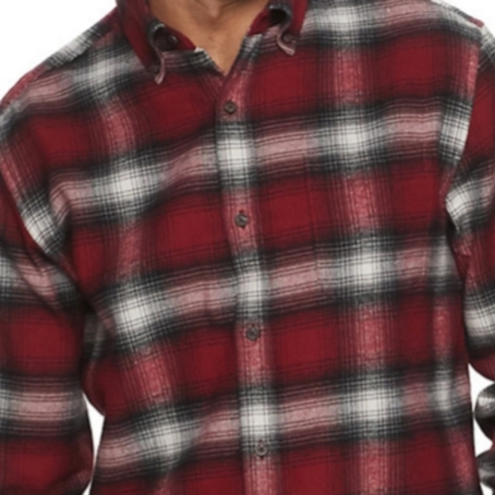 Croft & Barrow Extra Soft Flannel Shirt - Picture 3 of 5